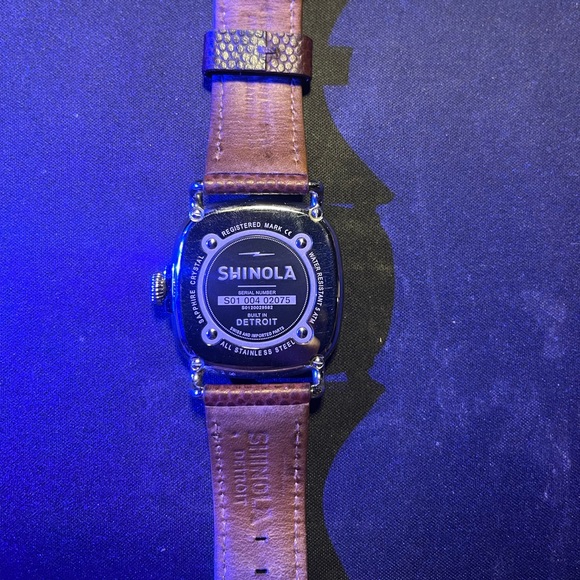 Shinola Guardian Argonite 705 41.5mm Watch  Cream Dial - Picture 2 of 2